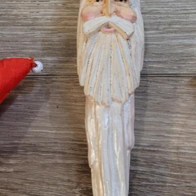 Vintage Santa Claus Ornaments Lot