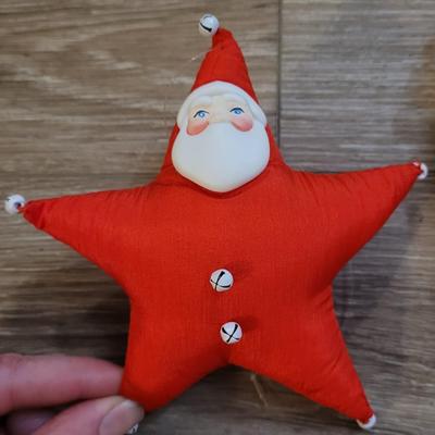 Vintage Santa Claus Ornaments Lot