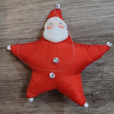 Vintage Santa Claus Ornaments Lot