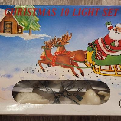 Vintage White Bird String Lights