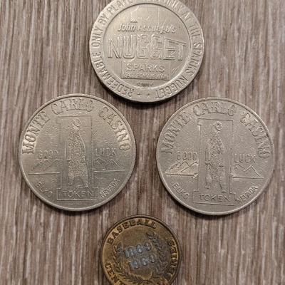 Collector's Coins & Casino Coin Chips