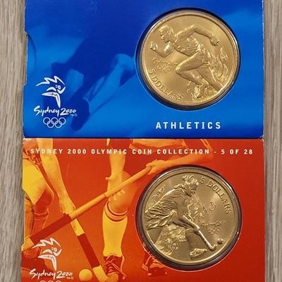 (2) Australian Olympics Coins