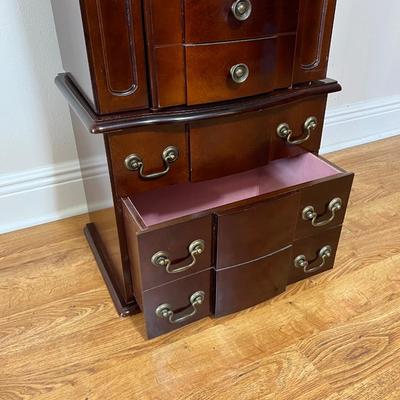 Cherry Floor Jewelry Armoire ~ *Read Details