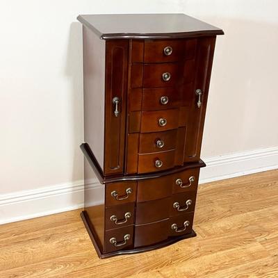 Cherry Floor Jewelry Armoire ~ *Read Details