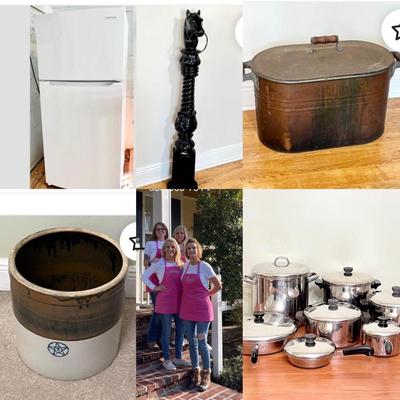 REVERE WARE ~ Stainless Steel 6 Piece Cookware Set ~ With Bonus 10qt. Stockpot