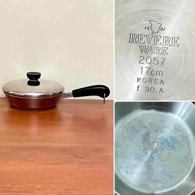 REVERE WARE ~ Stainless Steel 6 Piece Cookware Set ~ With Bonus 10qt. Stockpot