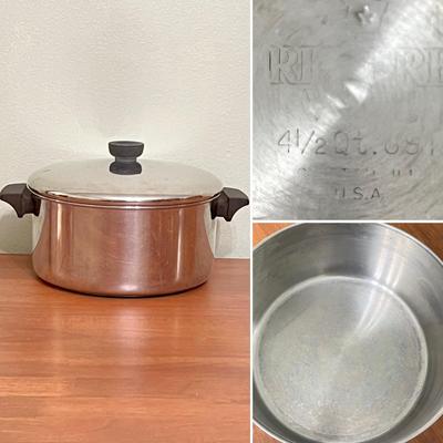 REVERE WARE ~ Stainless Steel 6 Piece Cookware Set ~ With Bonus 10qt. Stockpot