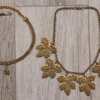 Vintage Gold Tone Necklaces