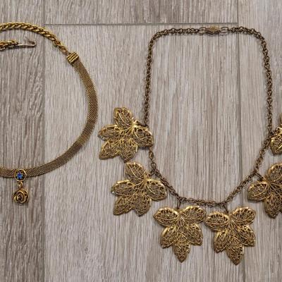 Vintage Gold Tone Necklaces