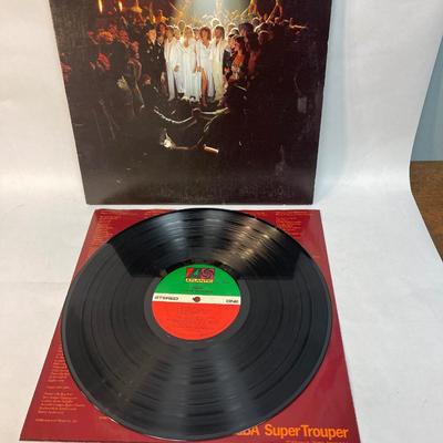 Vintage Vinyl ABBA Super Trouper Record Album 33rpm
