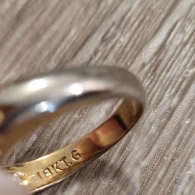 Vintage 18kt Gold Filled 3 Stars Ring