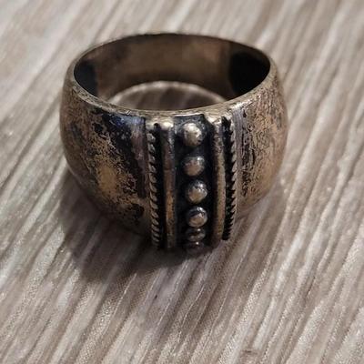 Vintage Artist Made Sterling Ring