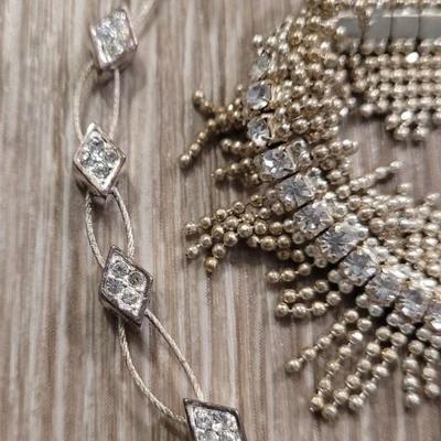 Sparkly Necklace and Bracelet - Great for Events & Formals