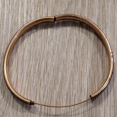 Antique Gold Fill Bangle Bracelet