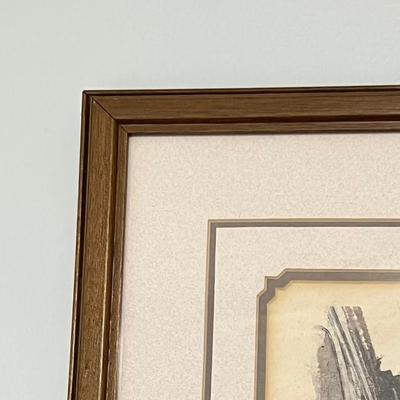 TOMMY THOMPSON ~ "Meet You At The Square" ~ S/N Framed Print