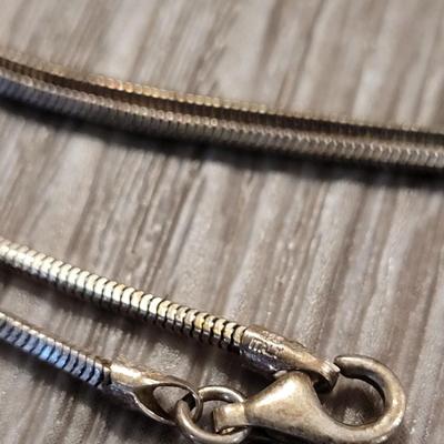 60" Sterling Snake Chain Chain