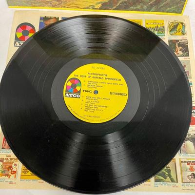 retrospect the Best of Buffalo Springfield Vintage Vinyl Record Album 33mph