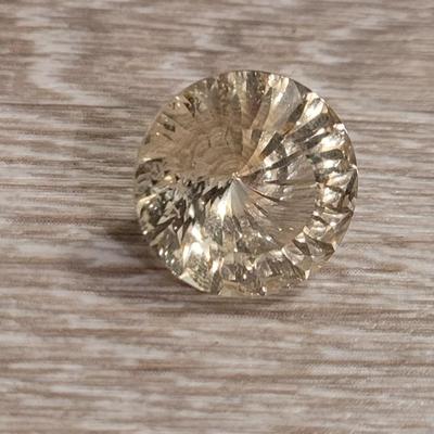 Large Multi Faceted Citrine Gem
