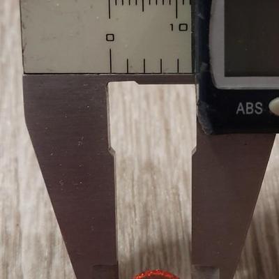 Red Orange Large Gemstone