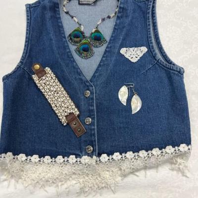 Vest and Jewelry