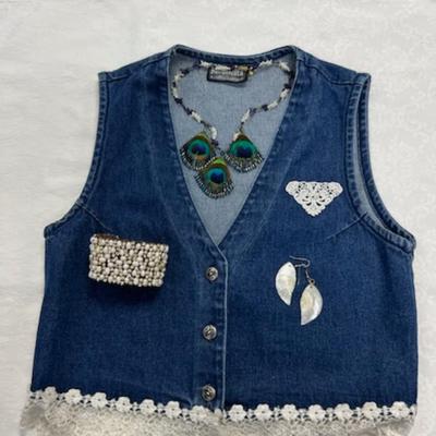 Vest and Jewelry