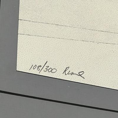 ED REAUME ~ St. Charles Street Car ~ S/N Framed Print