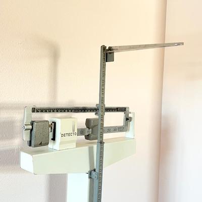 DETECTO Medical ~ Metal Weight / Height Scale