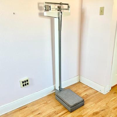 DETECTO Medical ~ Metal Weight / Height Scale