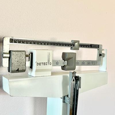 DETECTO Medical ~ Metal Weight / Height Scale