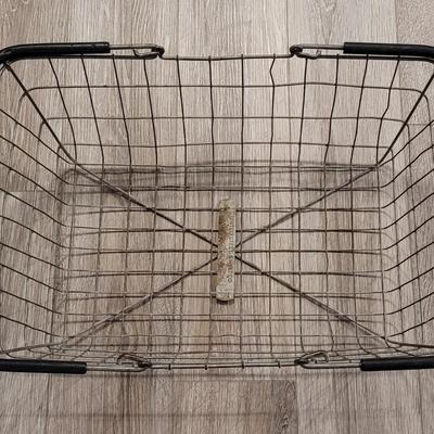 Vintage United Steel & Wire Co. Basket