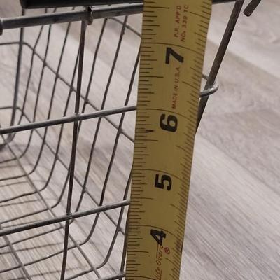Vintage United Steel & Wire Co. Basket