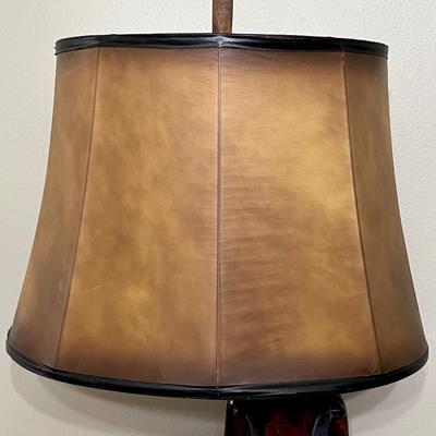NIGHTWATCH LAMP CO. ~ 37â€ Tall Custom Crafted Cobblers Tool Table Lamp
