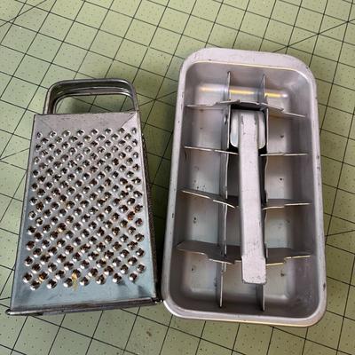 Grater and Ice Tray