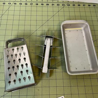 Grater and Ice Tray