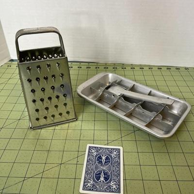 Grater and Ice Tray