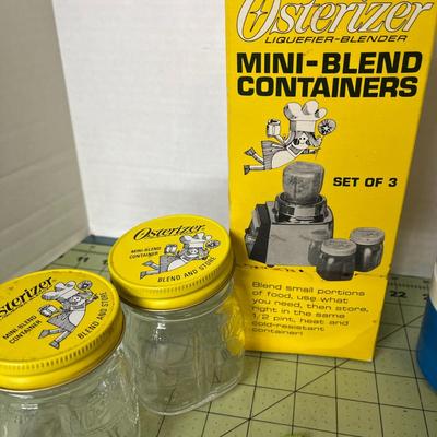 Oven Mitts, Thermos, and Mixing Jars