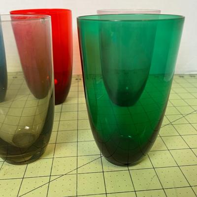 Colored Glasses - Set of 6