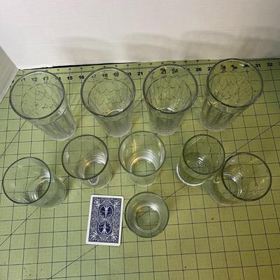 Drinking Glasses - 10 Glasses
