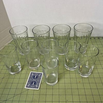 Drinking Glasses - 10 Glasses