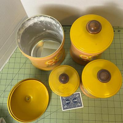 Vintage West Bend Canister Set