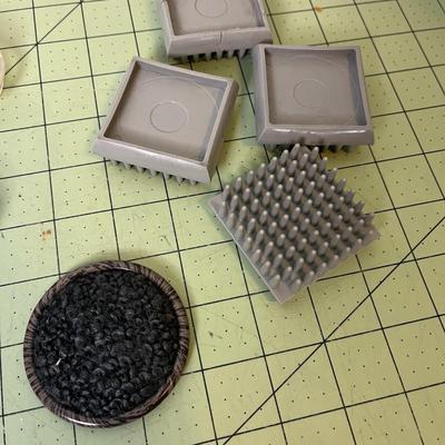 Plastic Carpet Protectors for Furniture Legs