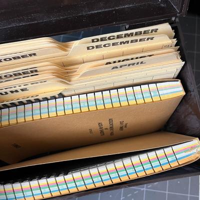 Card Filing Boxes