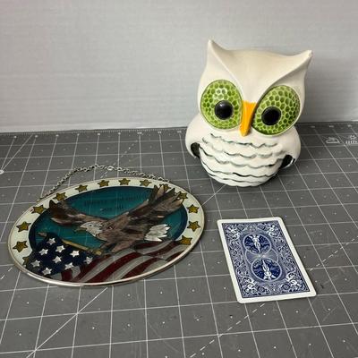 Owl and Eagle Decor