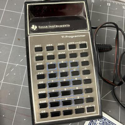 Vintage TI Programmer Electronic Calculator