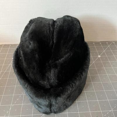 Winter Hat, Ear Warmers, and Leather Gloves