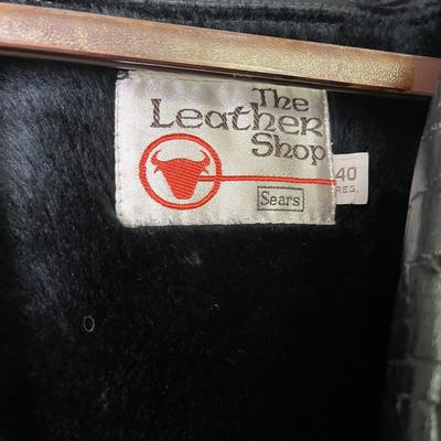 The Leather Shop Coat - Size 40 Reg