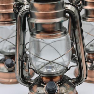 Three Battery Operated Lanterns (3)