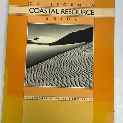 California Coastal Resource Guide soft cover vintage book 1987
