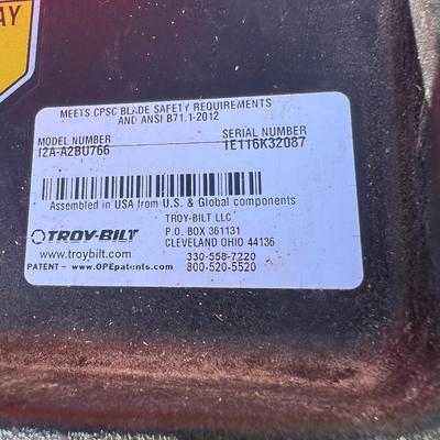 TROY-BILT ~ Push Mower ~ *Read Details