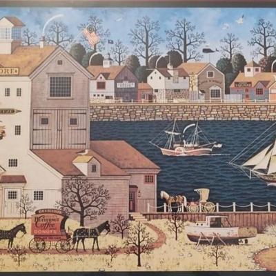 Hand Signed CHARLES WYSOCKI 'The Greenwich Workshop' Print